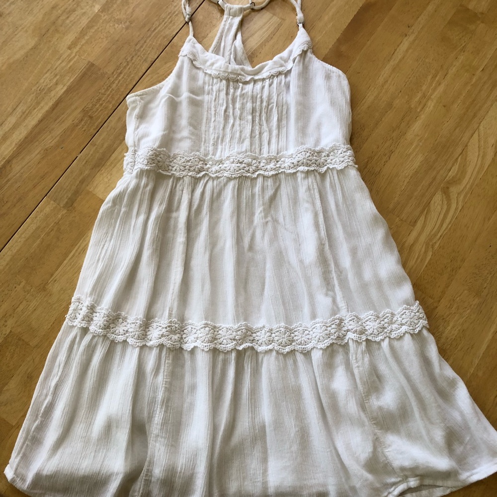 Hollister Off White Dress
